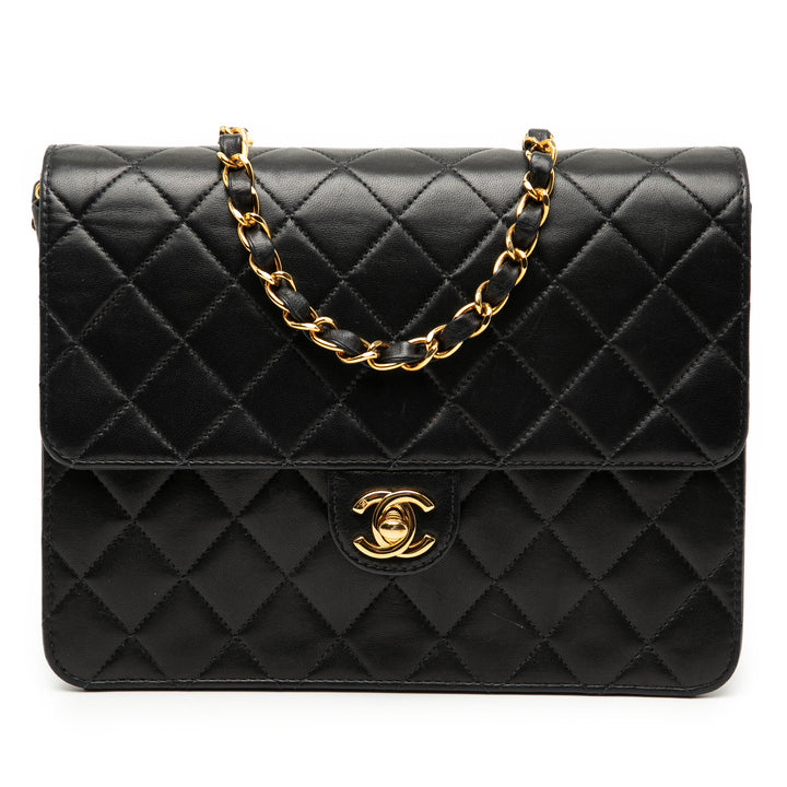 Chanel Small CC Matelassé Cuir d’agneau Simple rabat – GABY PARIS Authentique