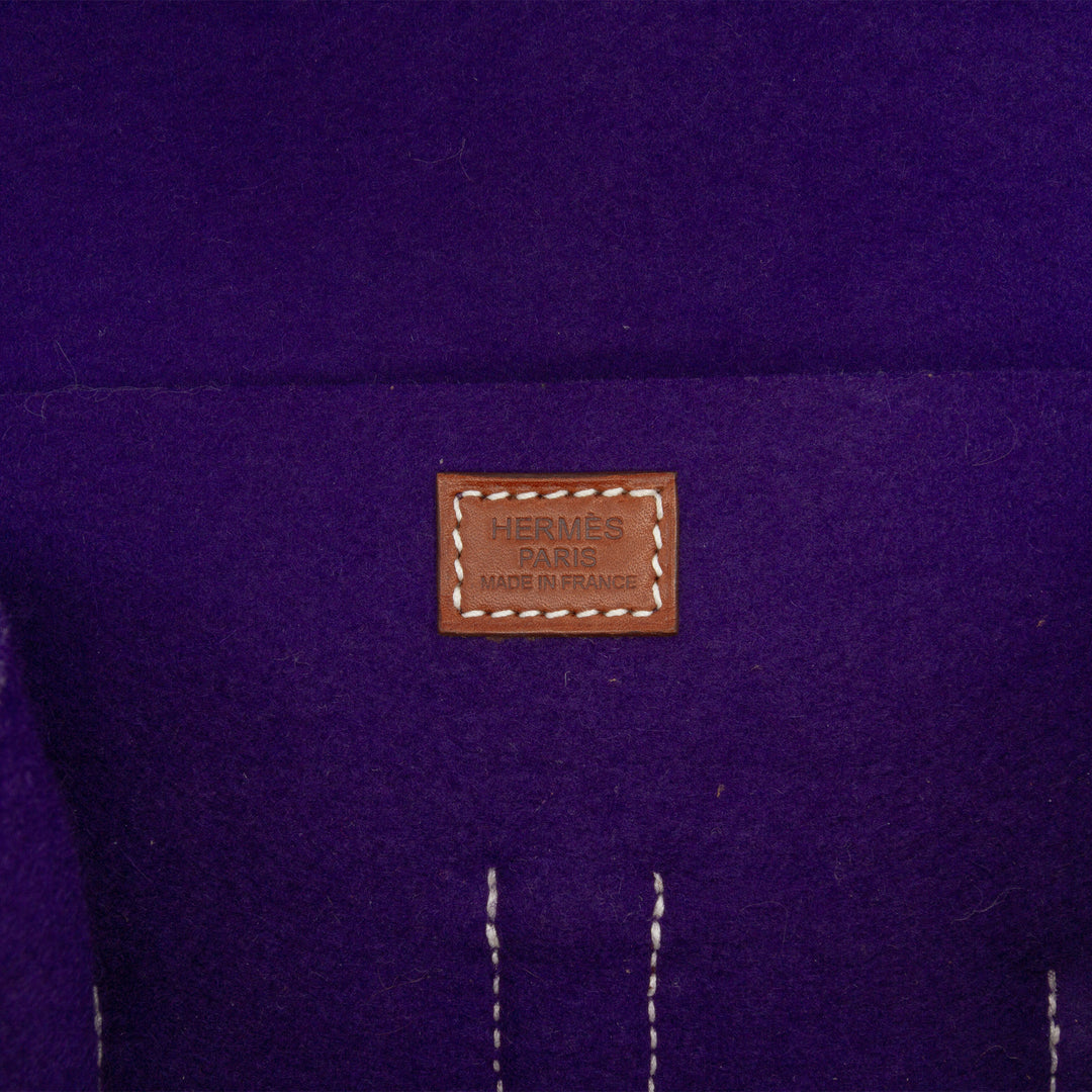 Hermès Felt et Barenia Feu2Dou – GABY PARIS Authentique