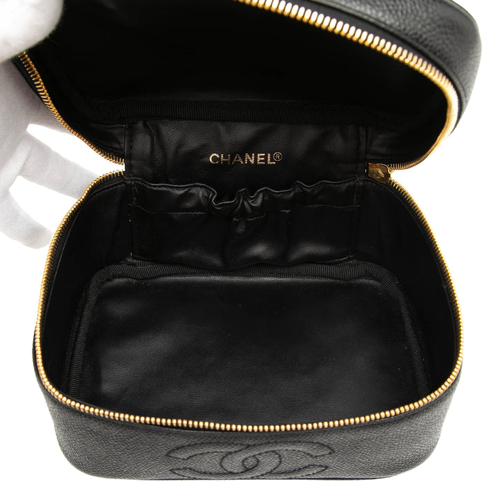 Chanel CC Caviar Vanity