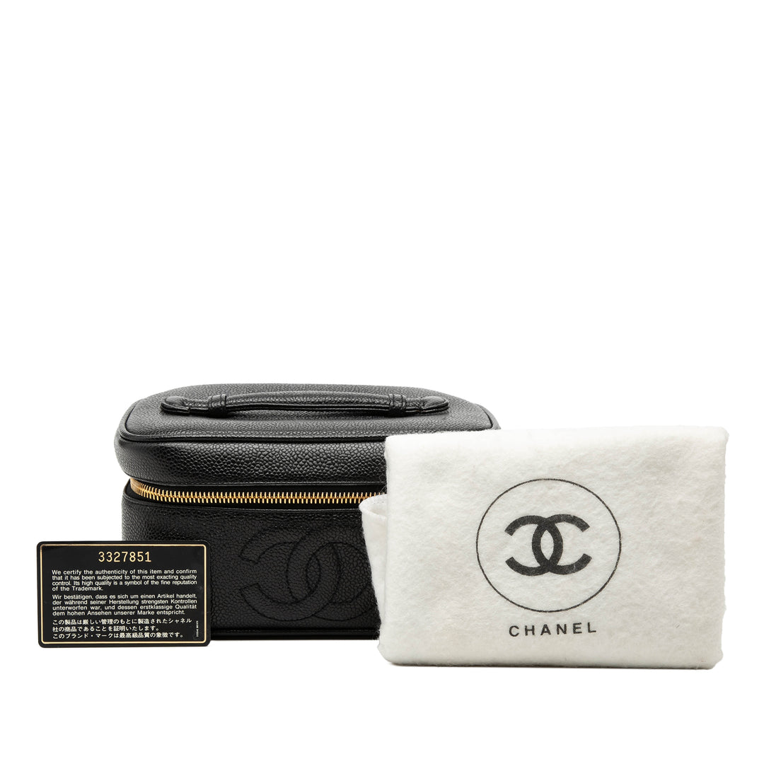 Chanel CC Caviar Vanity