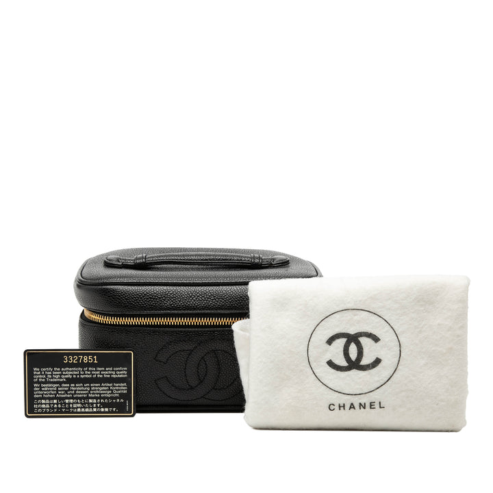 Chanel CC Caviar Vanity