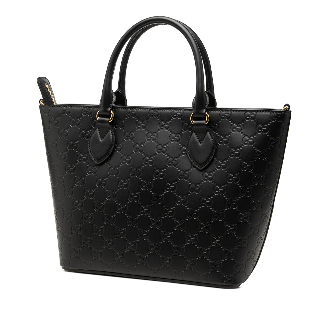 Guccissima Cabas Petit Noir