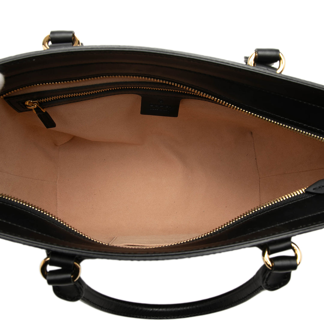 Guccissima Cabas Petit Noir