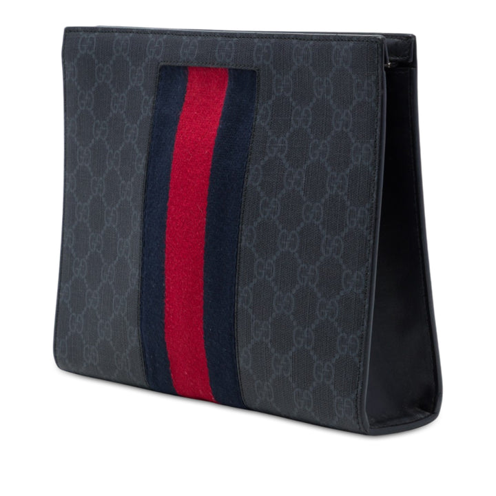Web Pochette GG Supreme Noir