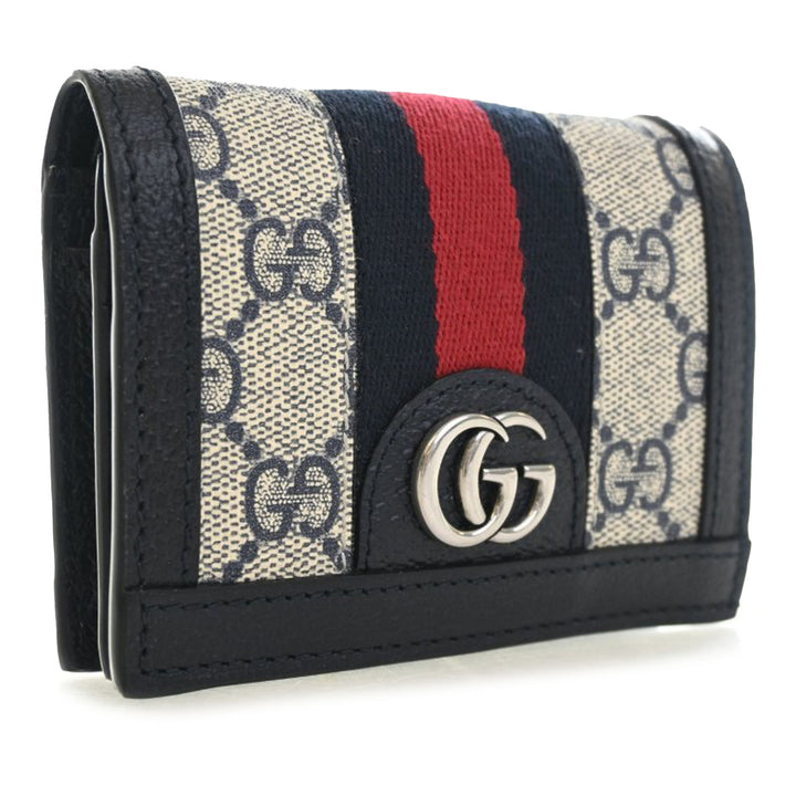 Gucci GG Supreme Web Ophidia Compact Portefeuille