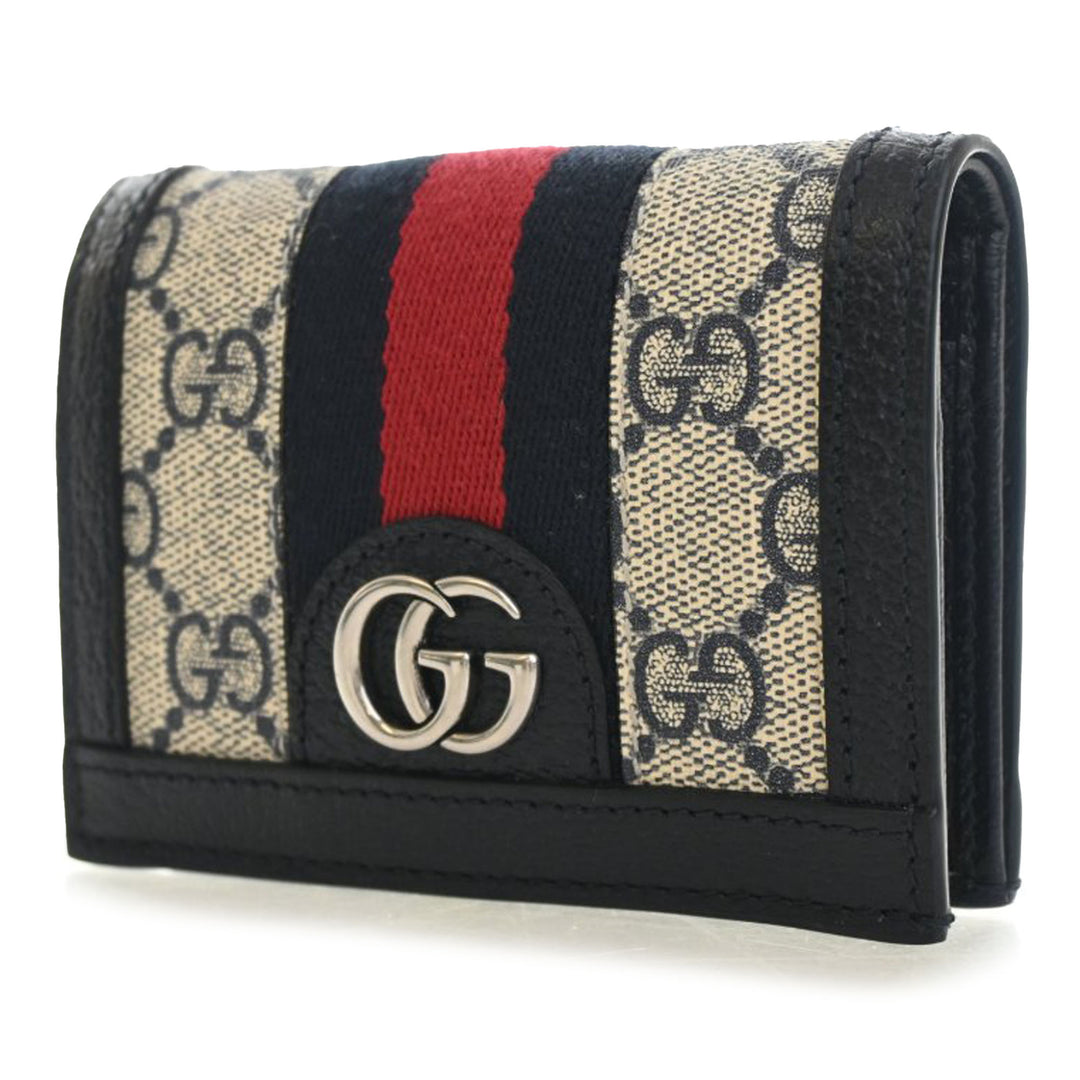 Gucci GG Supreme Web Ophidia Compact Portefeuille