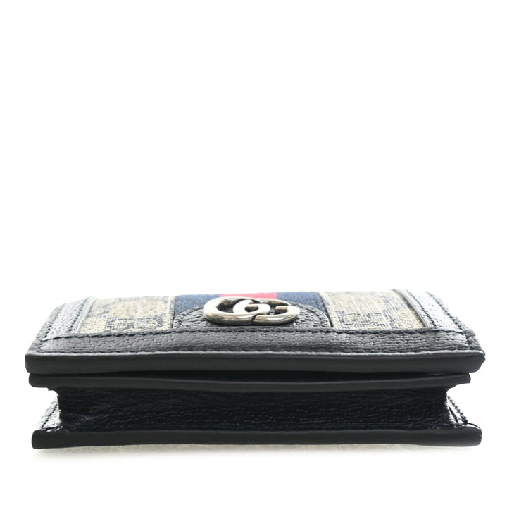 Gucci GG Supreme Web Ophidia Compact Portefeuille