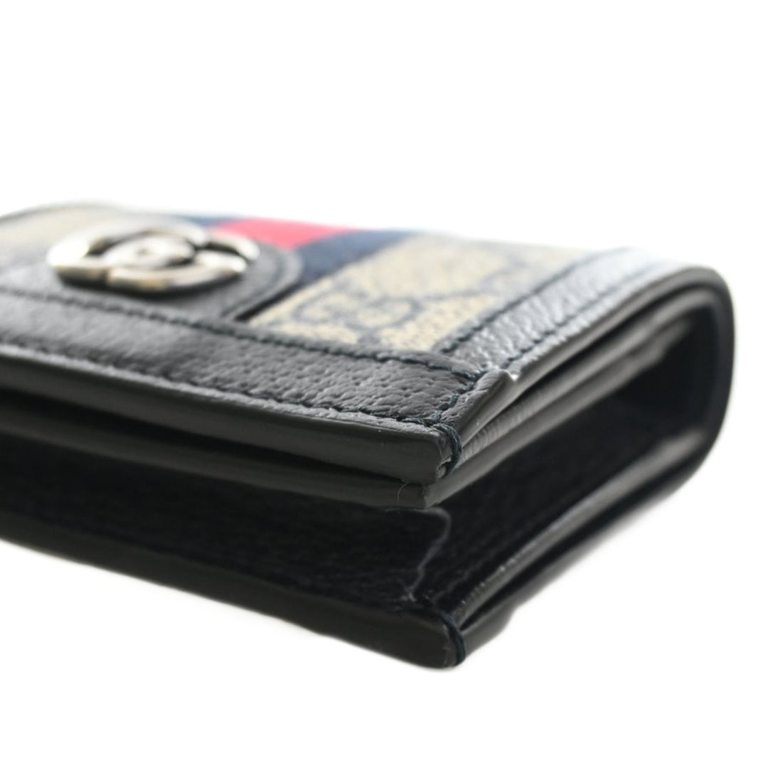 Gucci GG Supreme Web Ophidia Compact Portefeuille