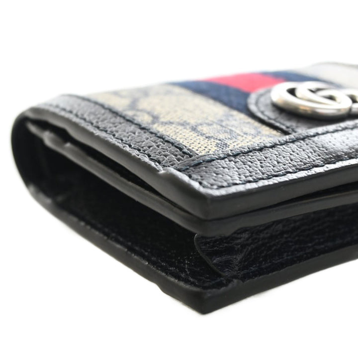 Gucci GG Supreme Web Ophidia Compact Portefeuille