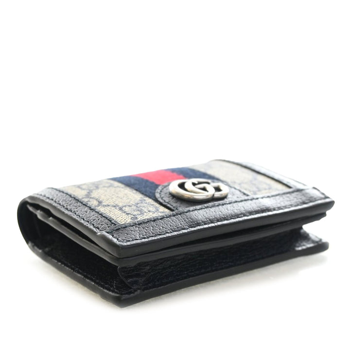 Gucci GG Supreme Web Ophidia Compact Portefeuille