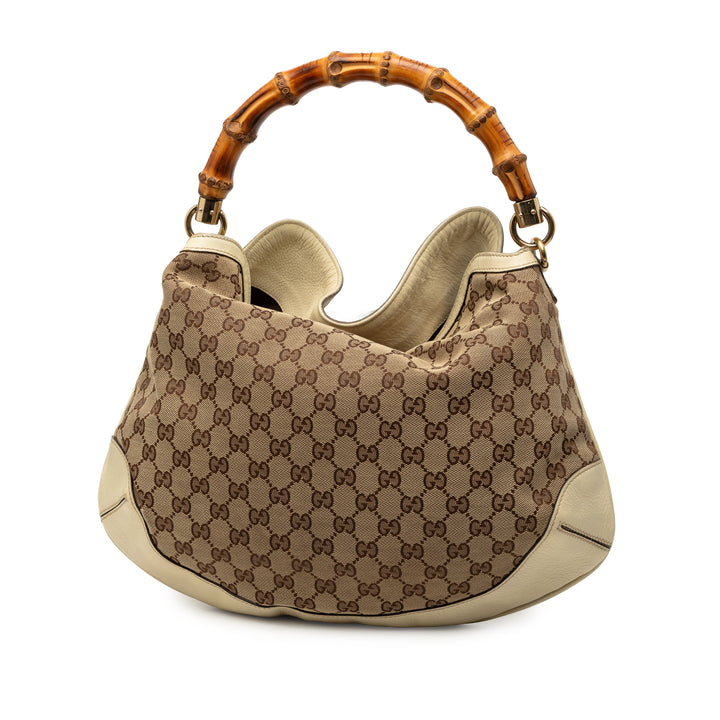 Gucci Medium GG Toile Peggy Sac