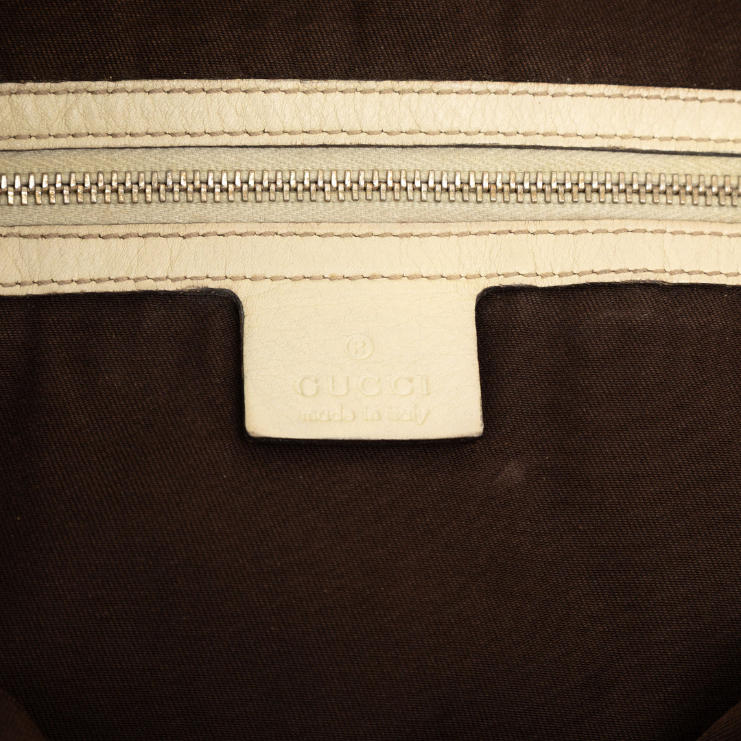 Gucci Medium GG Toile Peggy Sac