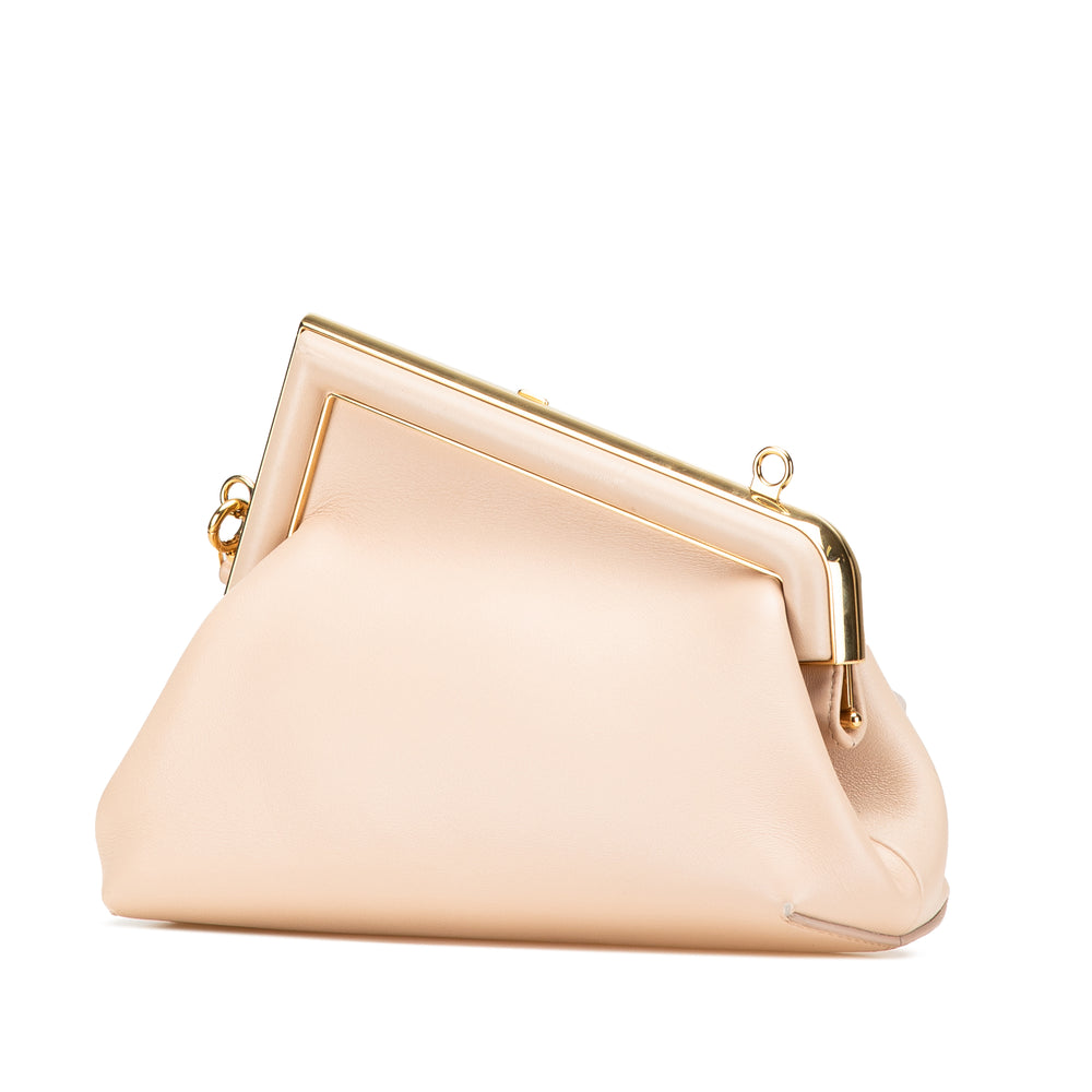 Small Nappa Fendi First Crossbody Brown - Gaby Paris