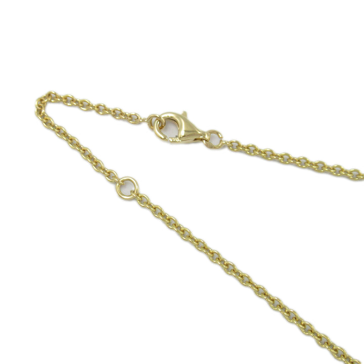 18K Yellow Gold and Mother of Pearl Pure Alhambra Pendant Necklace Gold - Gaby Paris
