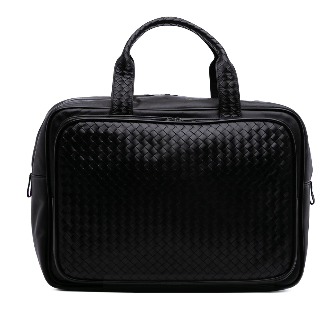 Bottega Veneta Nappa Intrecciato Porte-documents Noir – GABY PARIS Authentique