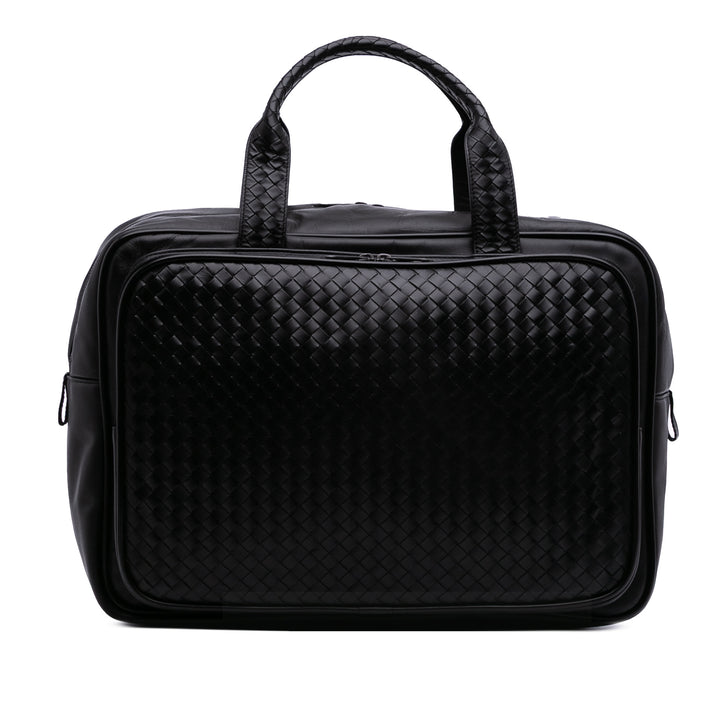 Bottega Veneta Nappa Intrecciato Porte-documents Noir – GABY PARIS Authentique