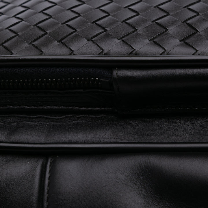 Bottega Veneta Nappa Intrecciato Porte-documents Noir – GABY PARIS Authentique