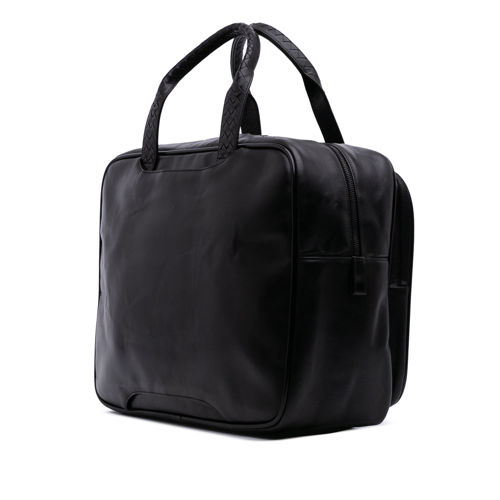 Bottega Veneta Nappa Intrecciato Porte-documents Noir – GABY PARIS Authentique