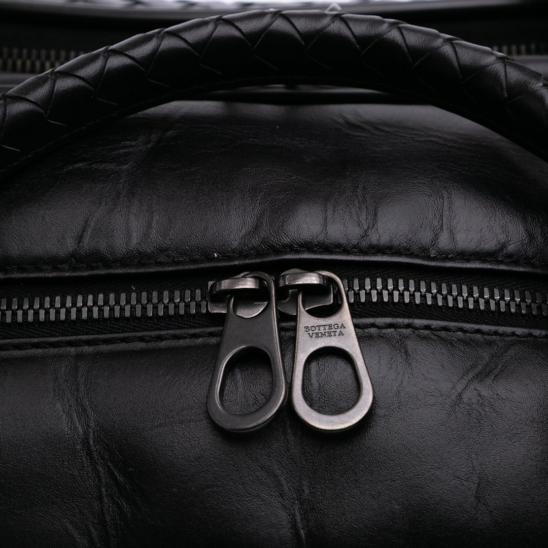 Bottega Veneta Nappa Intrecciato Porte-documents Noir – GABY PARIS Authentique