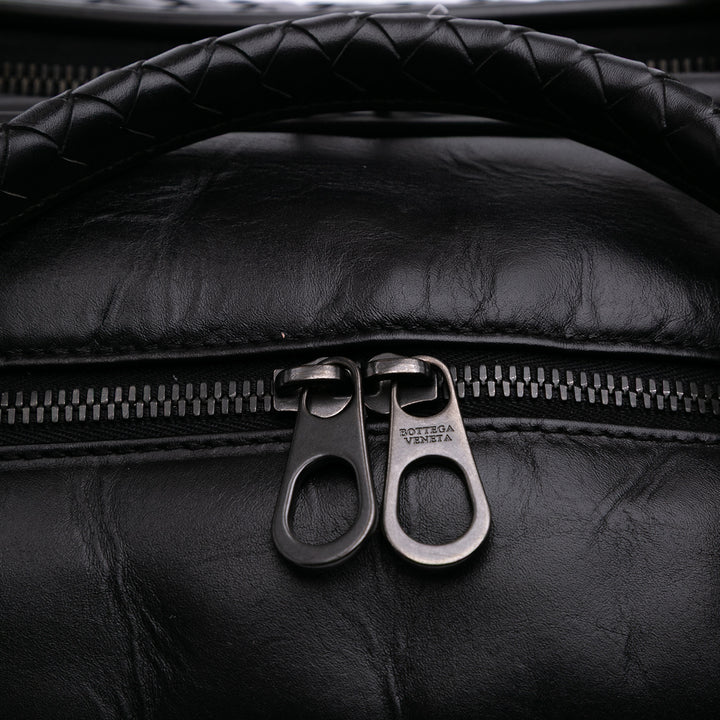 Bottega Veneta Nappa Intrecciato Porte-documents Noir – GABY PARIS Authentique