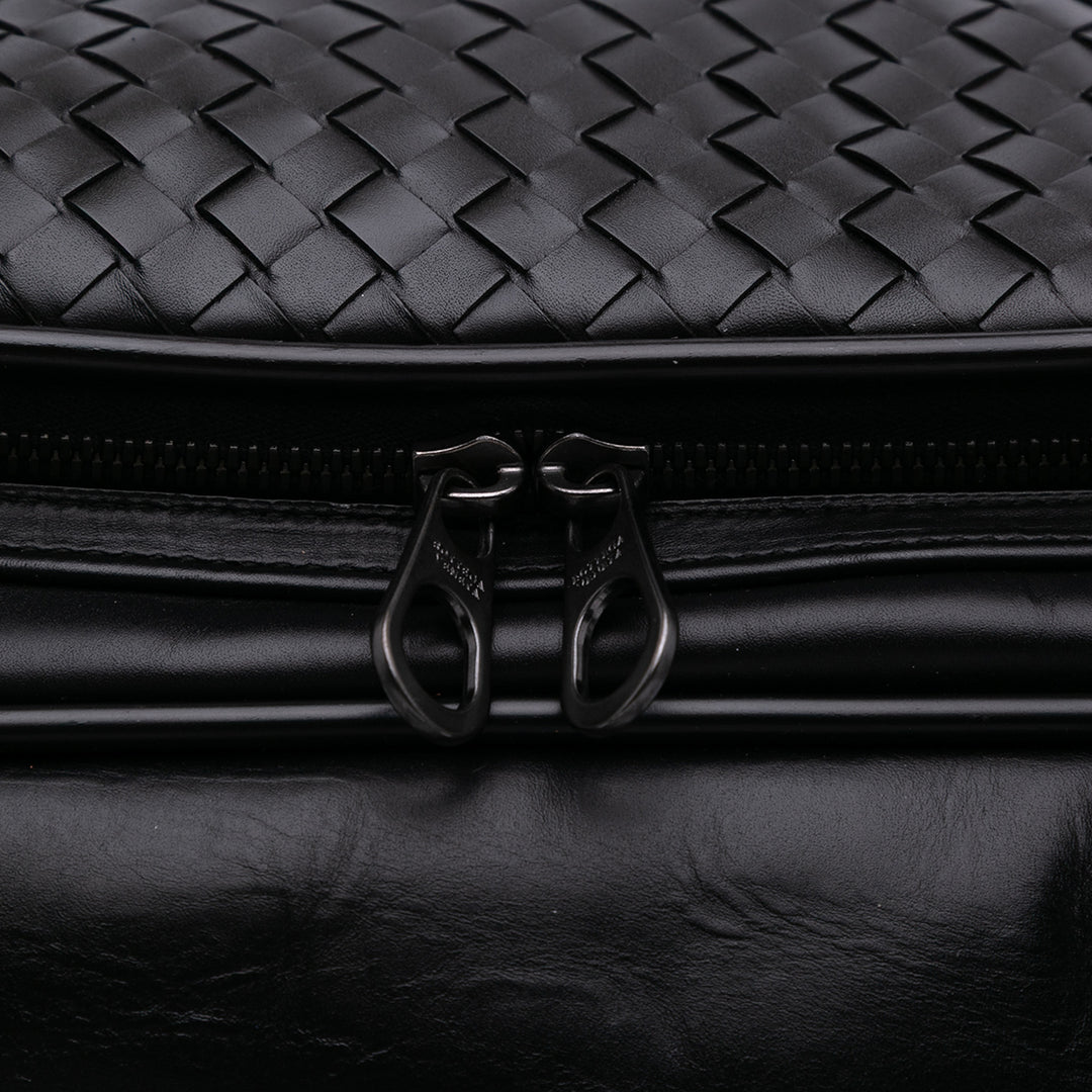 Bottega Veneta Nappa Intrecciato Porte-documents Noir – GABY PARIS Authentique