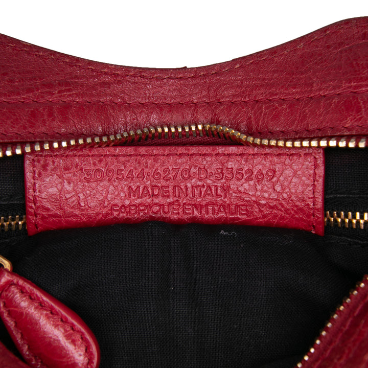 Mini Lambskin Motocross City Giant 21 Satchel Red - Gaby Paris