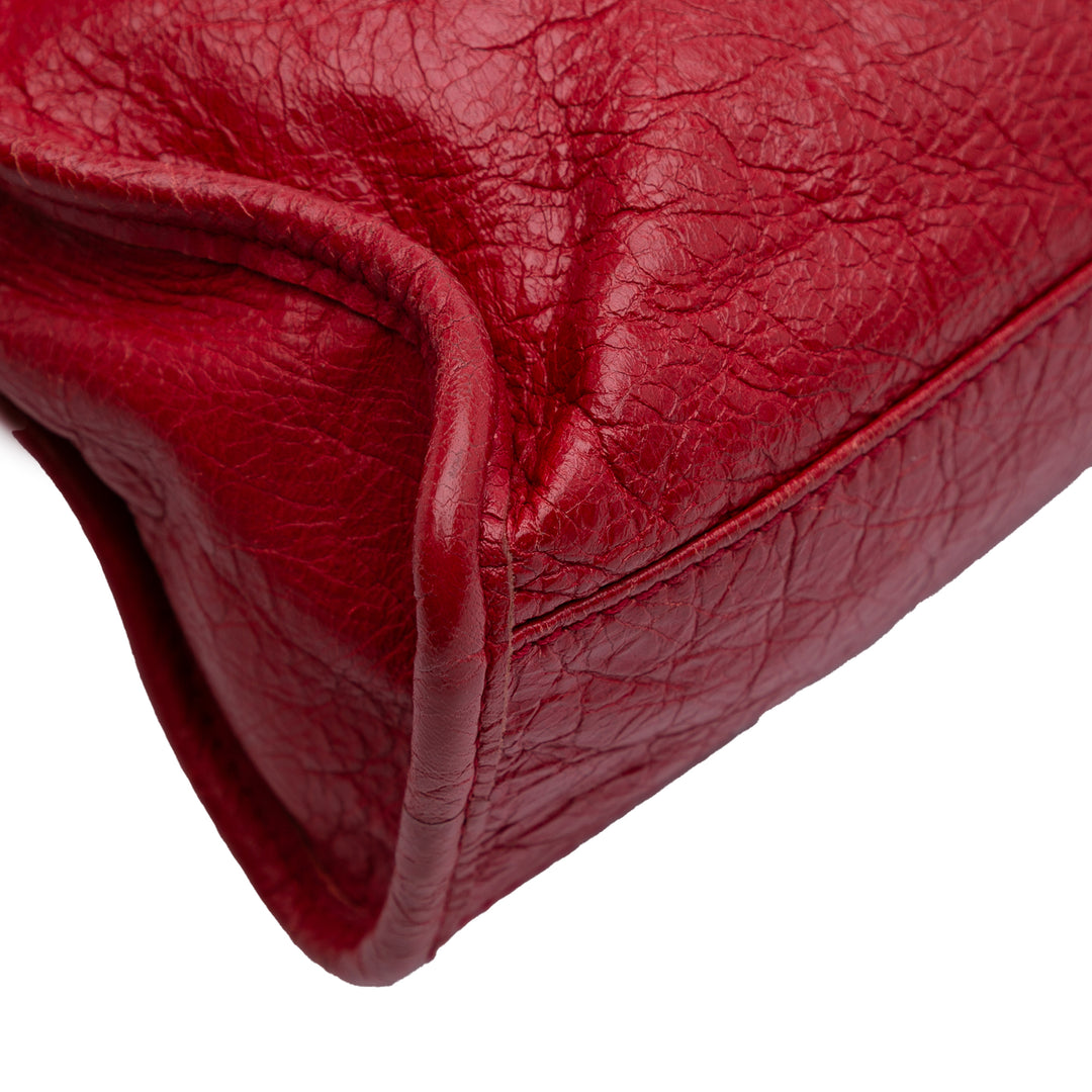 Mini Lambskin Motocross City Giant 21 Satchel Red - Gaby Paris