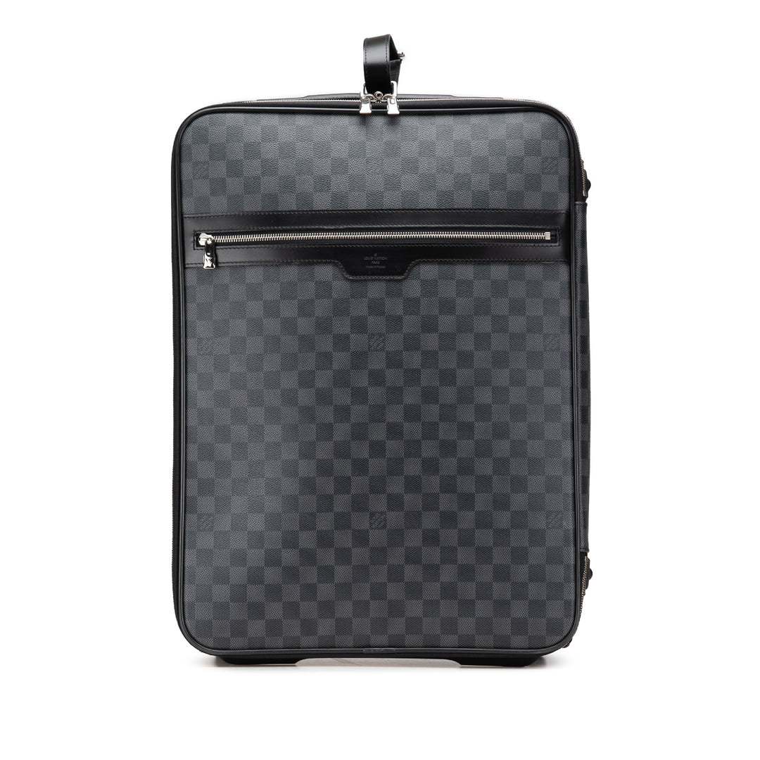 Damier Graphite Pegase 55 Black - Gaby Paris
