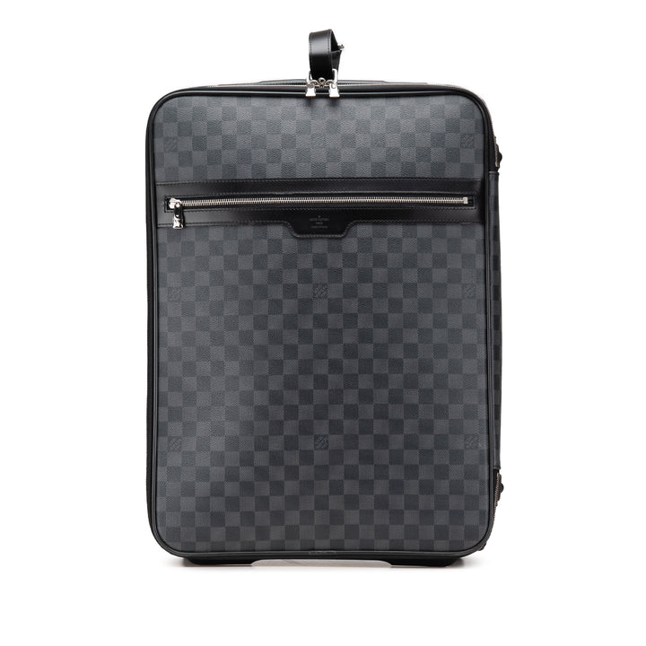 Damier Graphite Pegase 55 Black - Gaby Paris