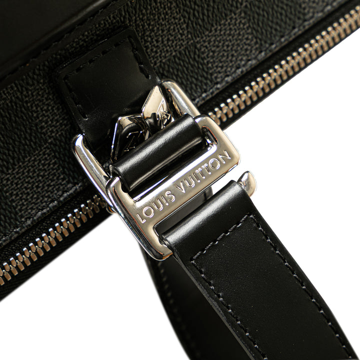 Damier Graphite Pegase 55 Black - Gaby Paris