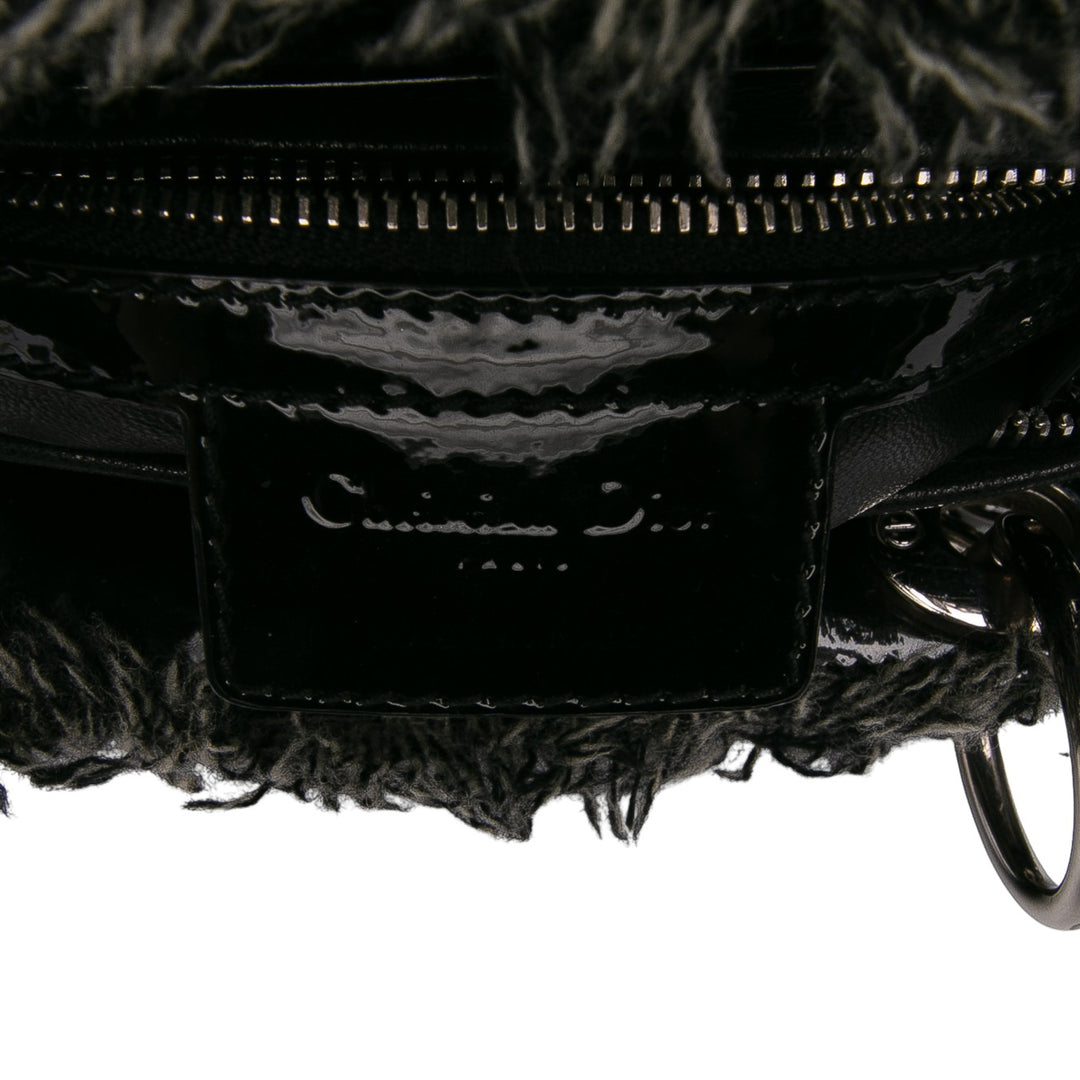 Dior Medium Tweed Cannage Lady Dior