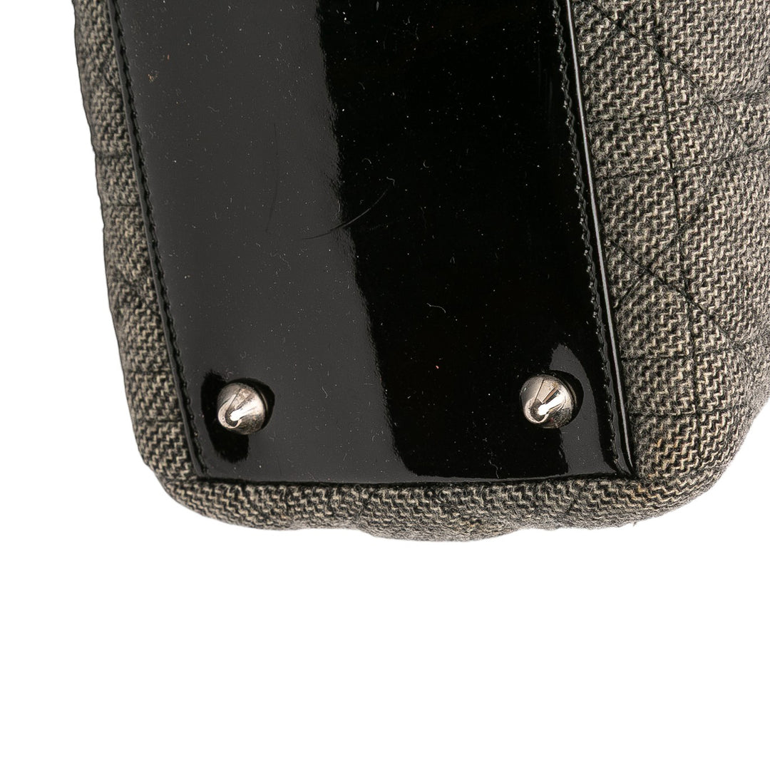 Dior Medium Tweed Cannage Lady Dior