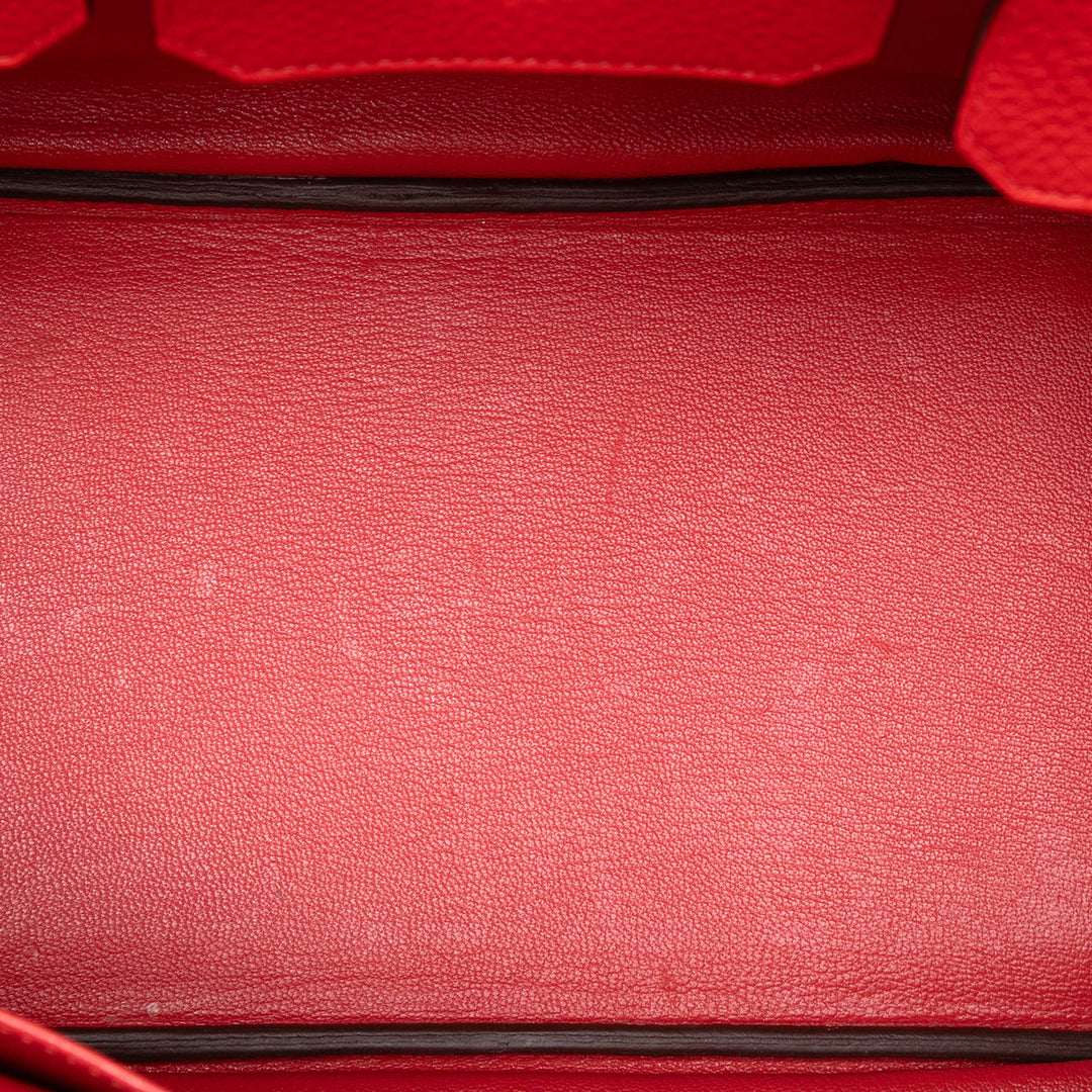 Hermès Clemence Birkin Retourne 30