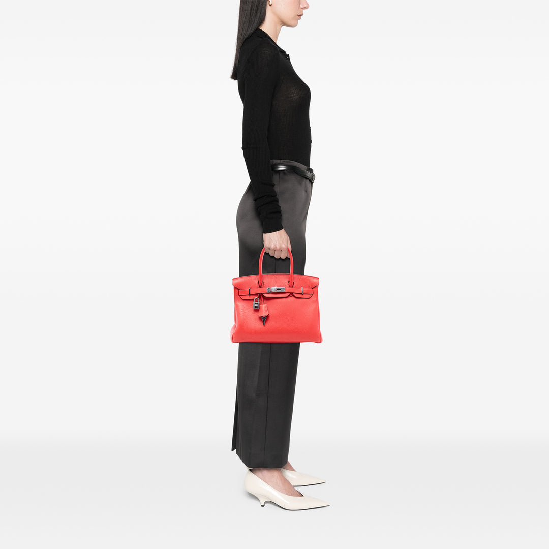 Hermès Clemence Birkin Retourne 30