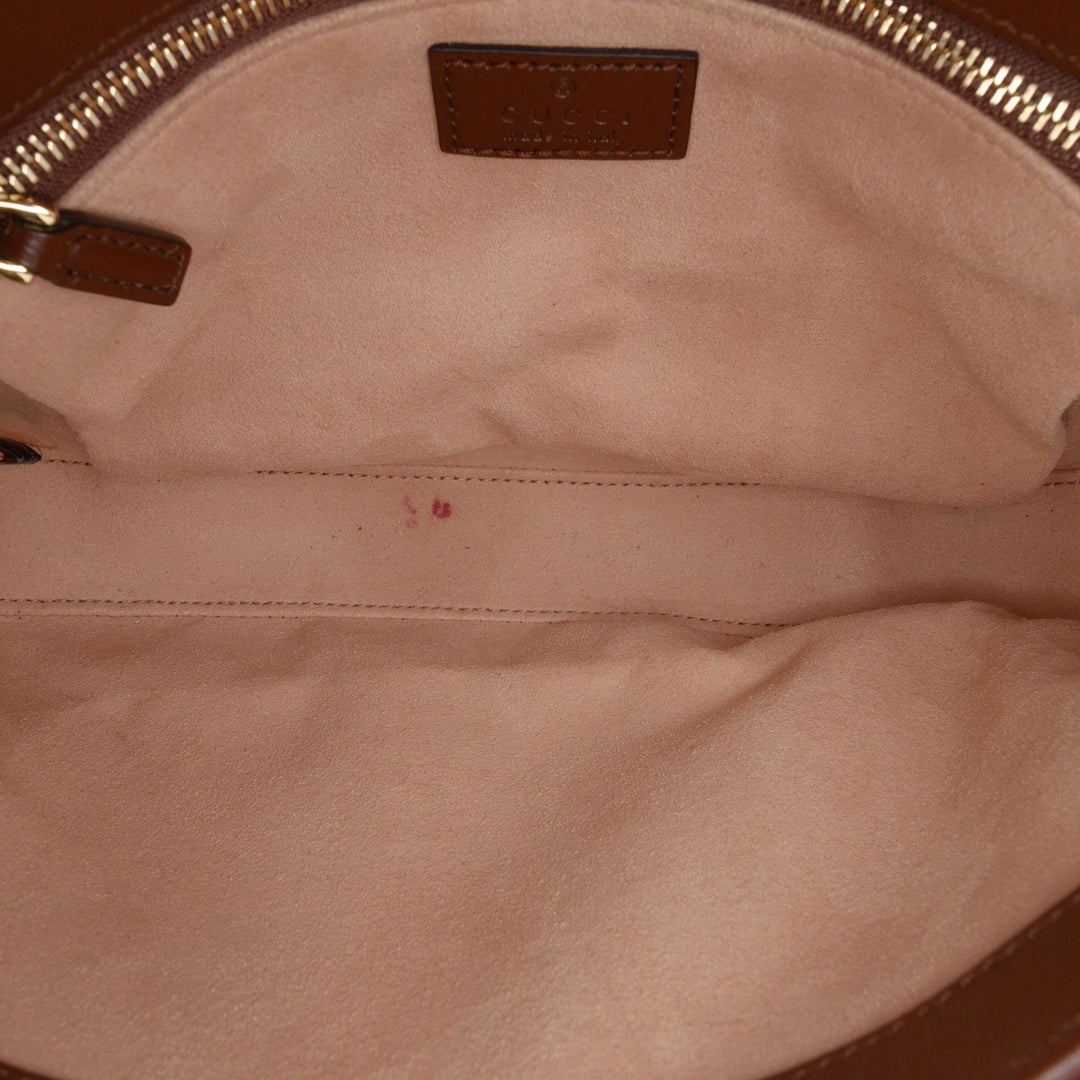 Gucci Medium GG Supreme Horsebit 1955 Sac bandoulière