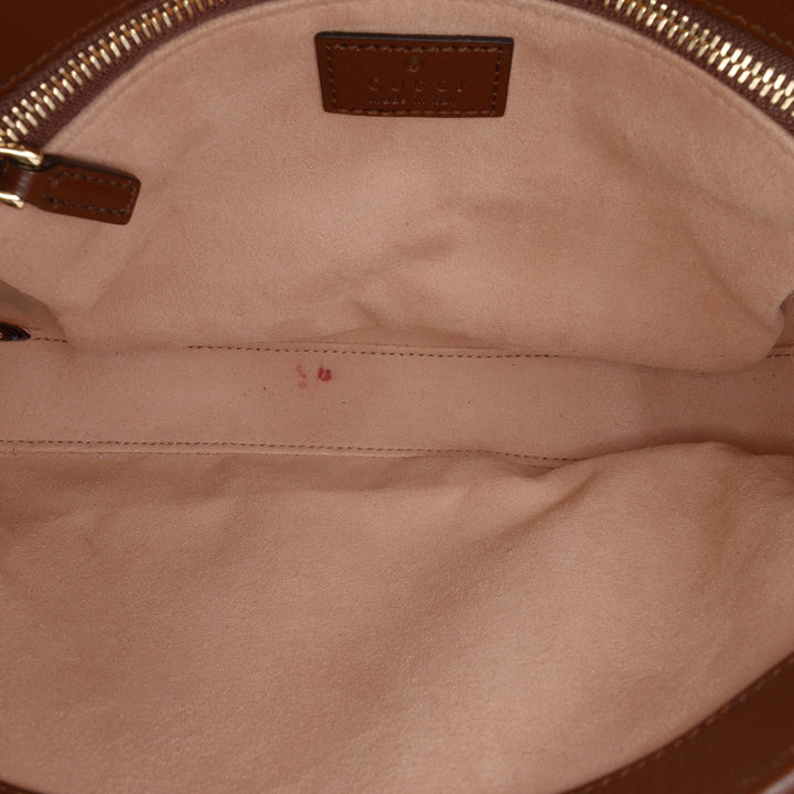 Gucci Medium GG Supreme Horsebit 1955 Sac bandoulière
