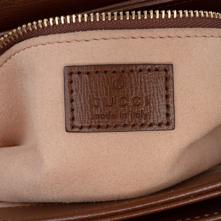 Gucci Medium GG Supreme Horsebit 1955 Sac bandoulière