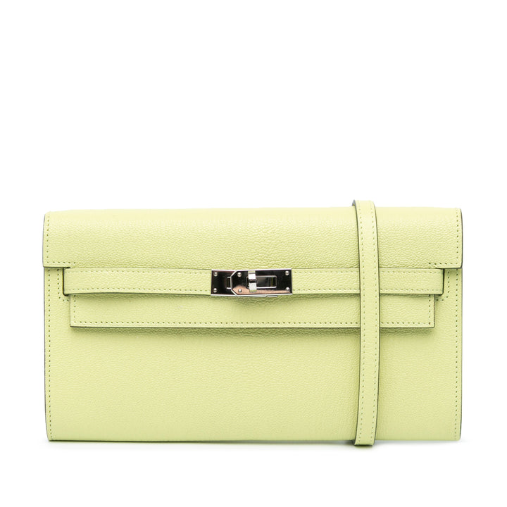 Chevre Mysore Kelly To Go Wallet Yellow - Gaby Paris