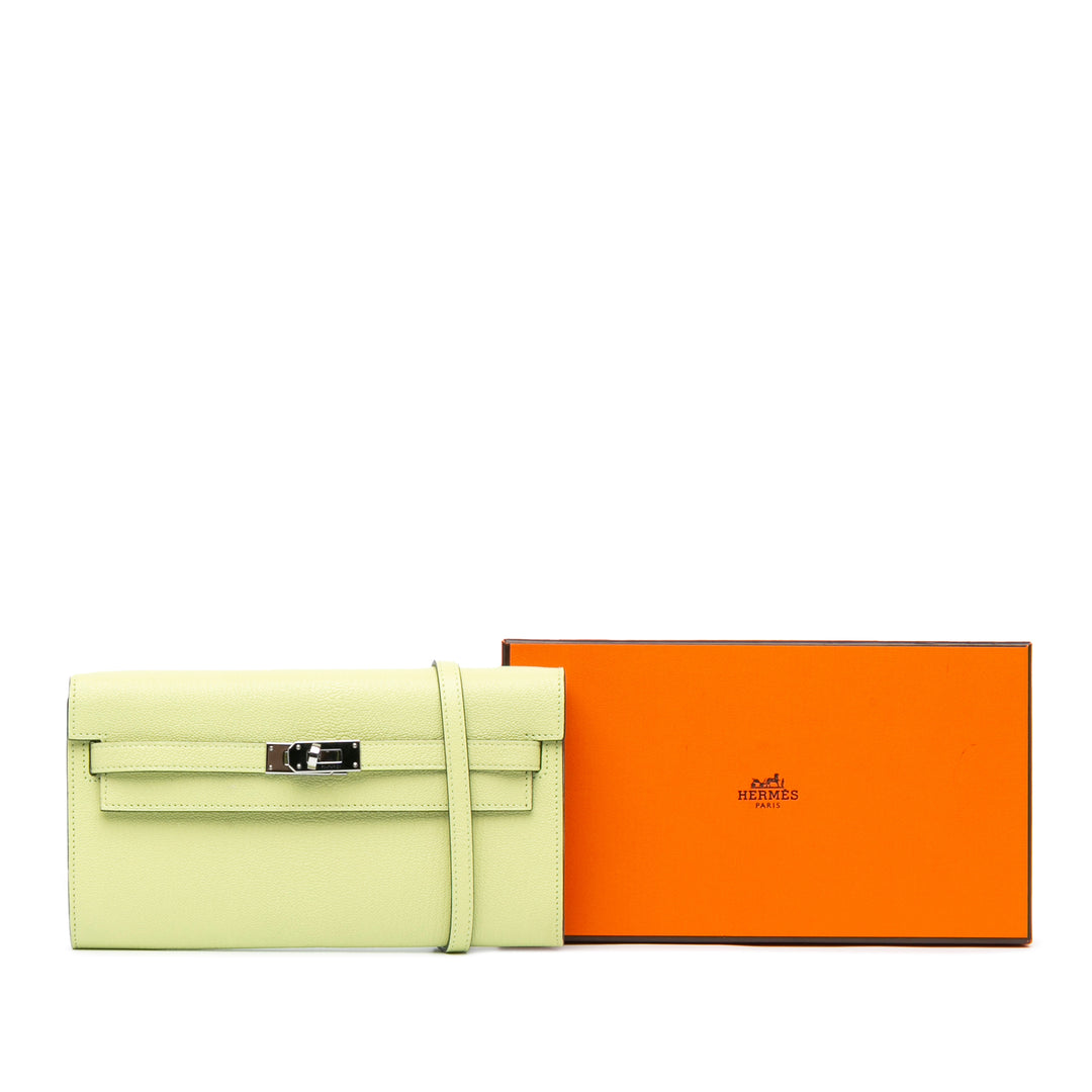 Chevre Mysore Kelly To Go Wallet Yellow - Gaby Paris