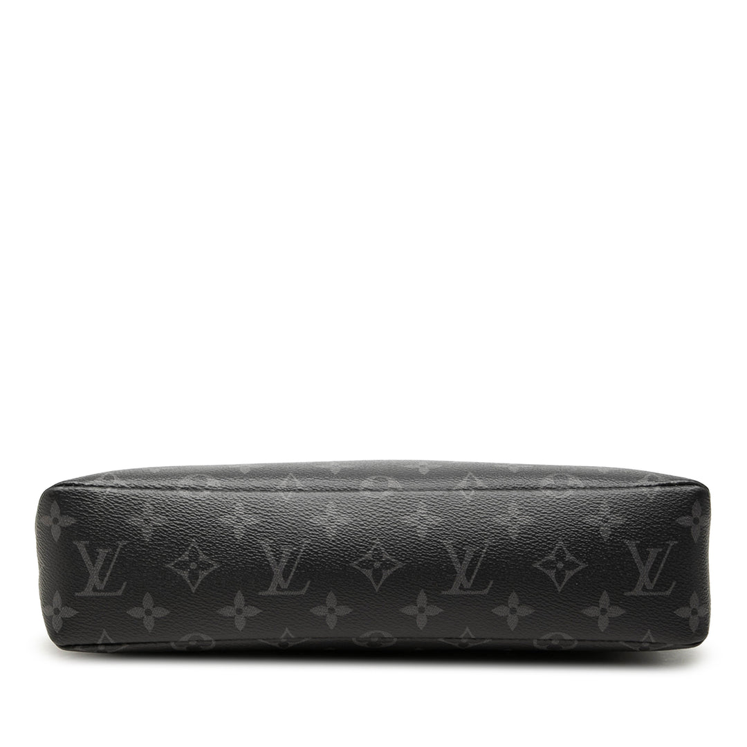 Louis Vuitton Pochette Voyage Souple Monogram Eclipse Noir – vue 3 – GABY PARIS