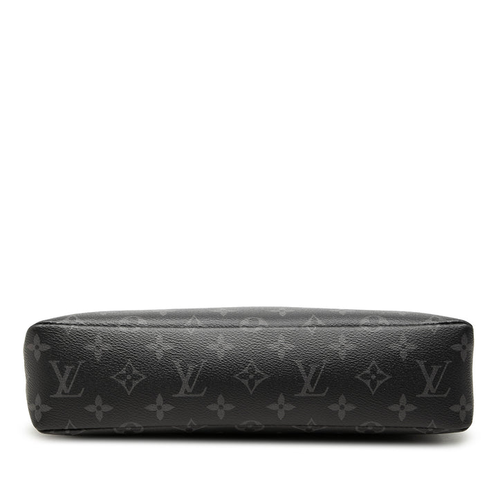 Louis Vuitton Pochette Voyage Souple Monogram Eclipse Noir – vue 3 – GABY PARIS