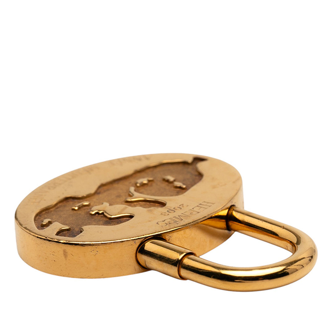 Hermès Doré Plated Annee Mediterranee Cadena Bag Charm Doré – GABY PARIS Authentique