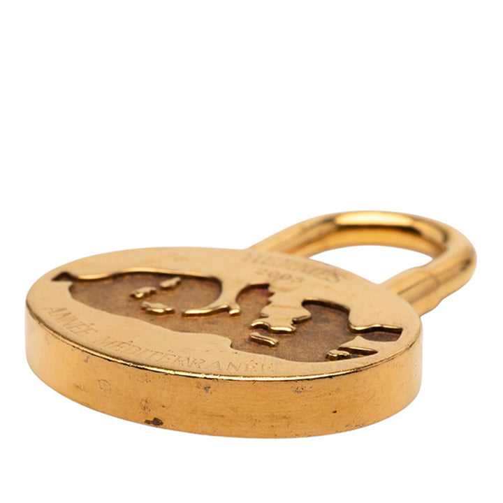Hermès Doré Plated Annee Mediterranee Cadena Bag Charm Doré – GABY PARIS Authentique