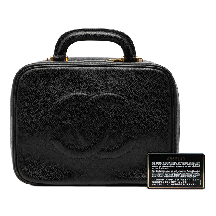 Chanel CC Caviar Vanity