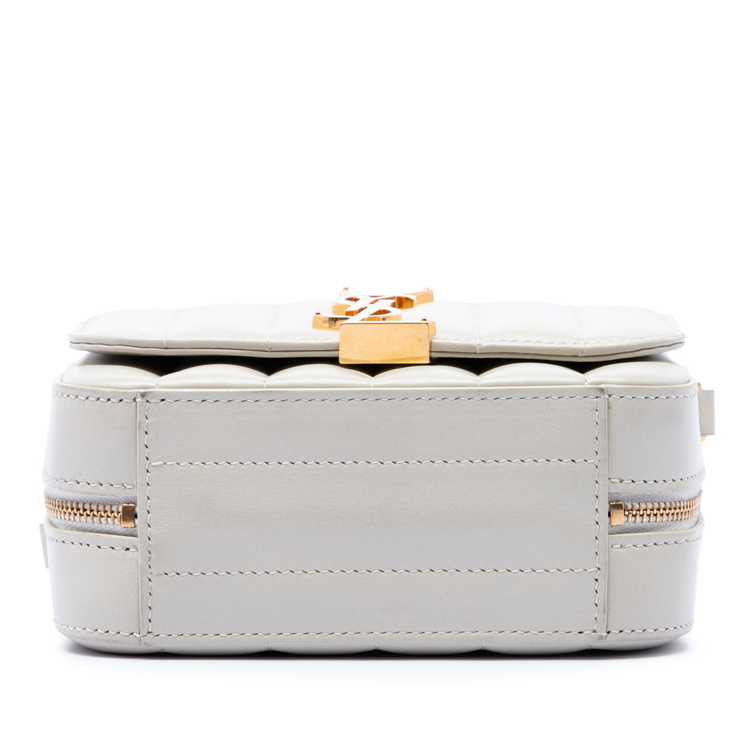 Saint Laurent Toy Matelassé Cuir d’agneau Vicky Sac caméra
