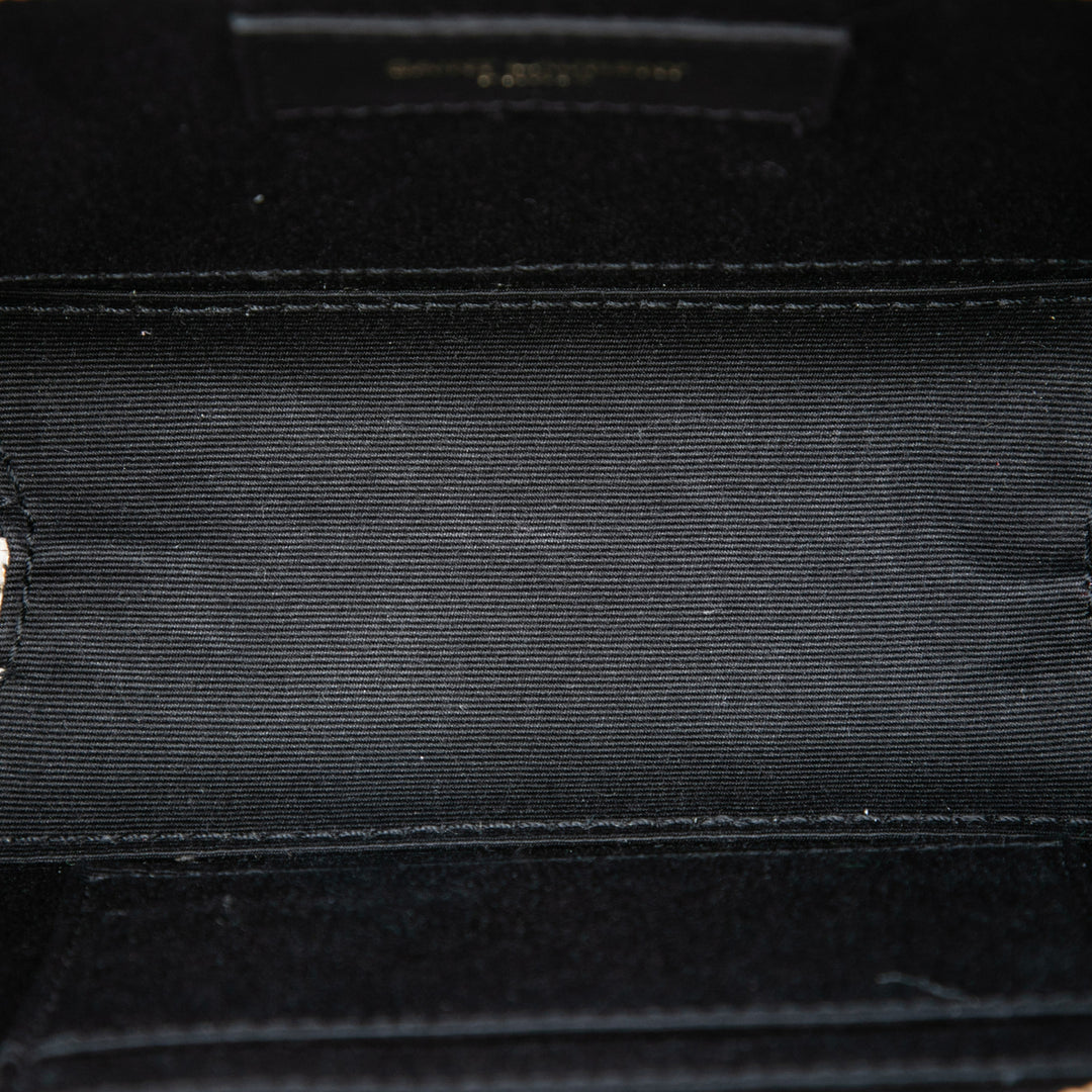 Saint Laurent Toy Matelassé Cuir d’agneau Vicky Sac caméra