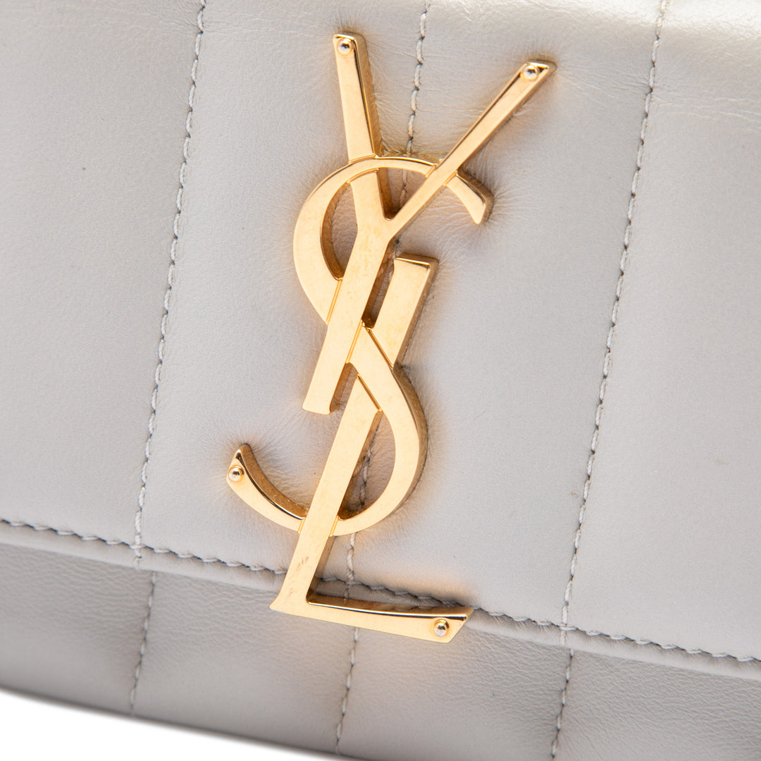 Saint Laurent Toy Matelassé Cuir d’agneau Vicky Sac caméra