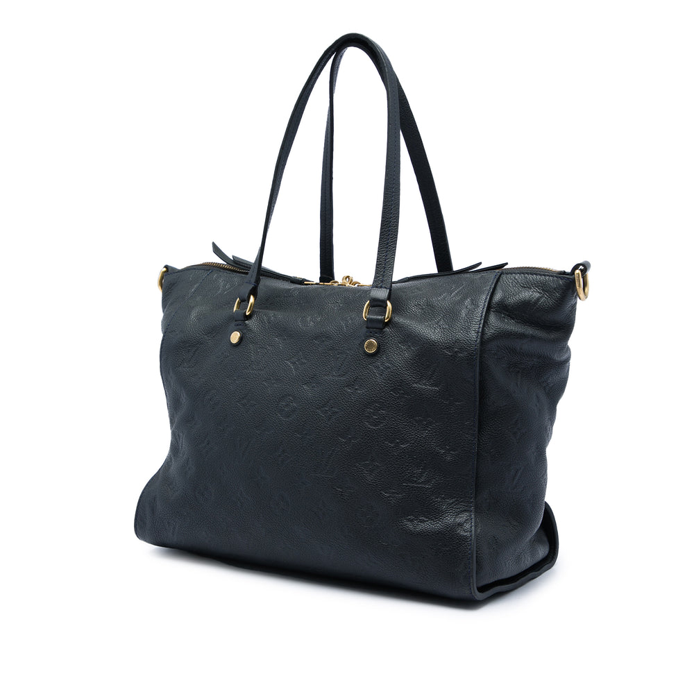 Louis Vuitton Sac à main Lumineuse Monogram Empreinte PM Bleu – vue 2 – GABY PARIS