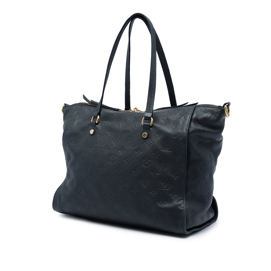 Louis Vuitton Sac à main Lumineuse Monogram Empreinte PM Bleu – vue 2 – GABY PARIS