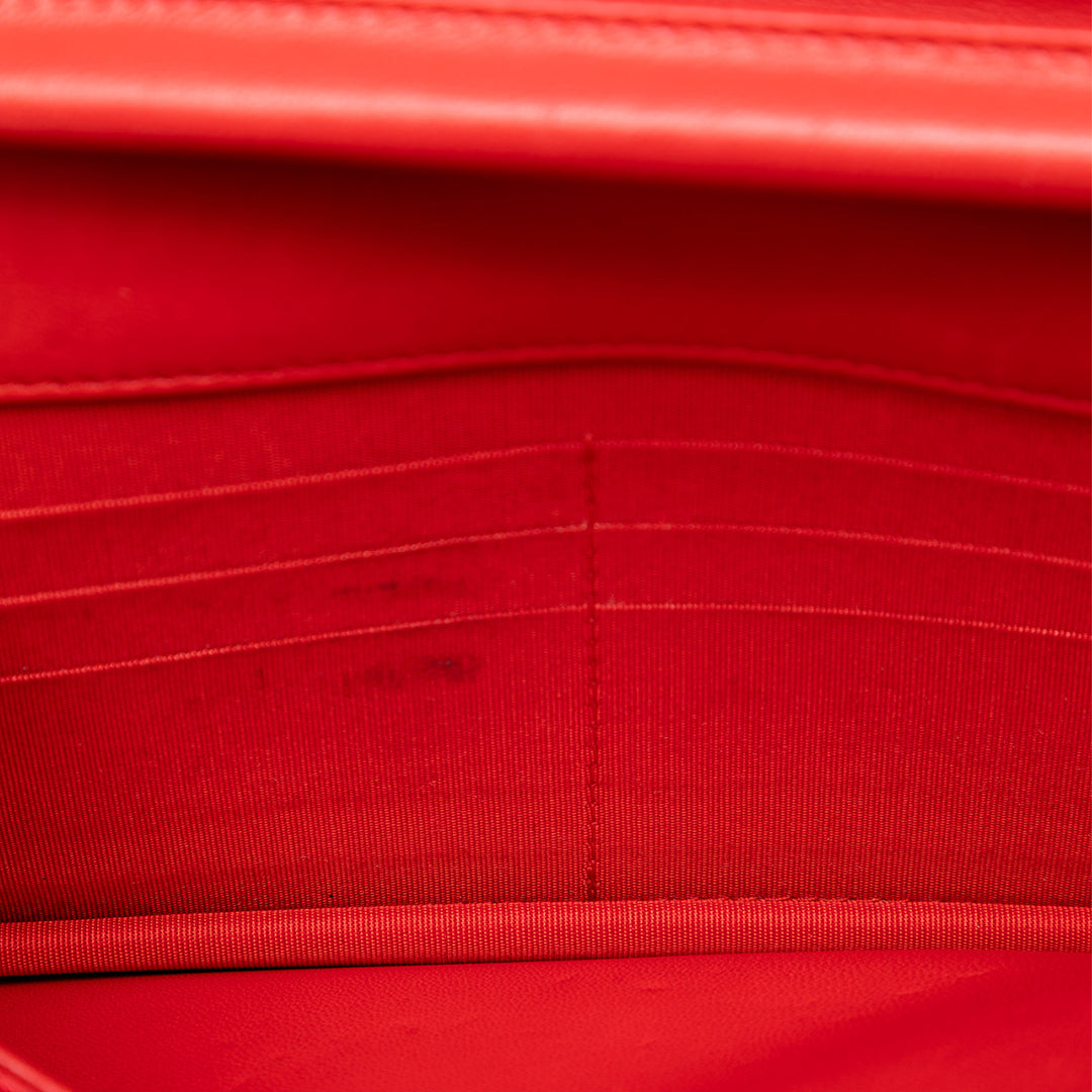 Chanel Matelassé Cuir d’agneau Boy Wallet on Chain